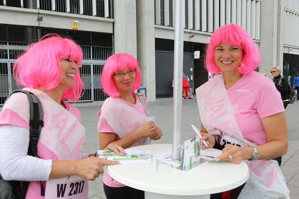 Womens Village beim Womens Run Frankfurt 2012 Bilder Womens Village beim Womens Run Frankfurt 2012 Bilder