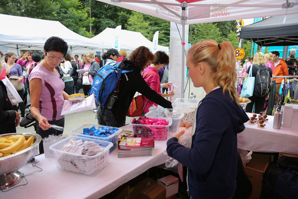 Womens Village beim Womens Run Frankfurt 2012 Bilder Womens Village beim Womens Run Frankfurt 2012 Bilder