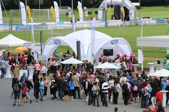 Womens Village beim Womens Run Frankfurt 2012 Bilder Womens Village beim Womens Run Frankfurt 2012 Bilder