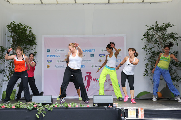 Womens Village beim Womens Run Frankfurt 2012 Bilder Womens Village beim Womens Run Frankfurt 2012 Bilder