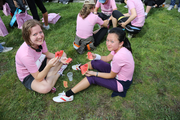 Womens Village beim Womens Run Frankfurt 2012 Bilder Womens Village beim Womens Run Frankfurt 2012 Bilder