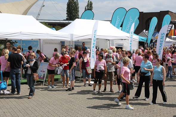 Womens Village beim Womens Run Kln 2012 - Bilder