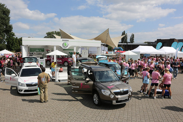 Womens Village beim Womens Run Kln 2012 - Bilder
