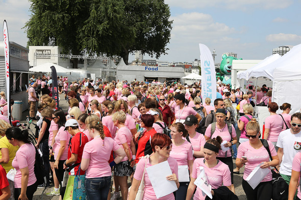 Womens Village beim Womens Run Kln 2012 - Bilder
