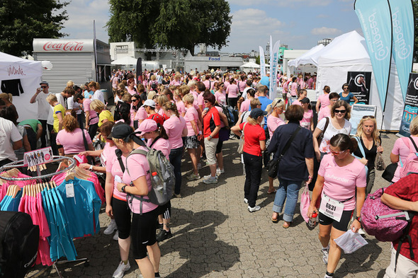 Womens Village beim Womens Run Kln 2012 - Bilder