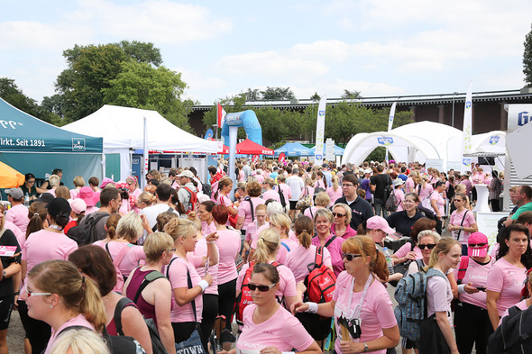 Womens Village beim Womens Run Kln 2012 - Bilder