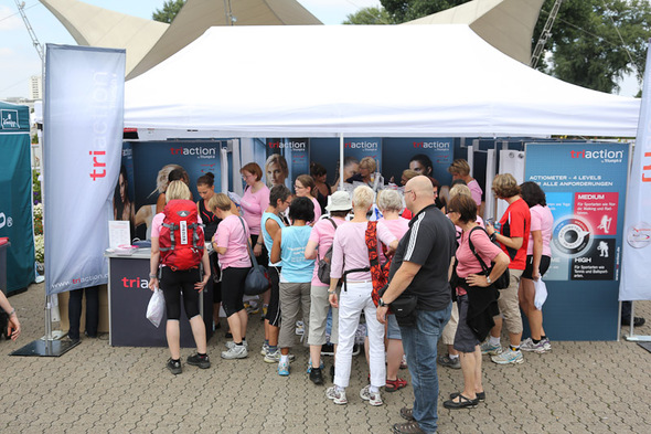 Womens Village beim Womens Run Kln 2012 - Bilder