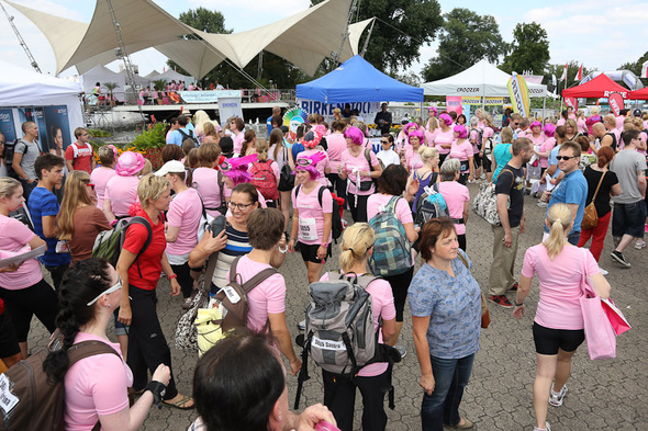 Womens Village beim Womens Run Kln 2012 - Bilder