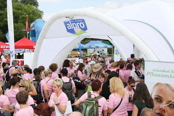 Womens Village beim Womens Run Kln 2012 - Bilder