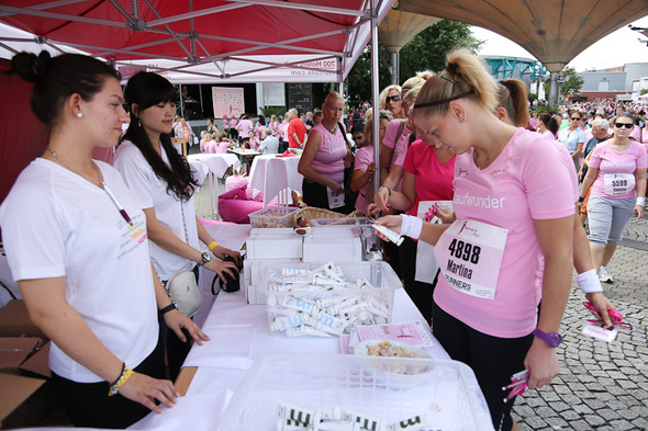 Womens Village beim Womens Run Kln 2012 - Bilder