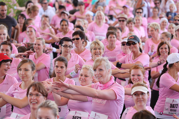 Womens Village beim Womens Run Kln 2012 - Bilder