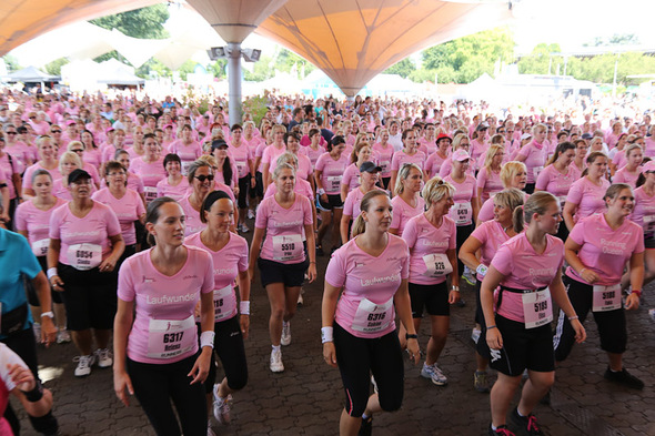 Womens Village beim Womens Run Kln 2012 - Bilder