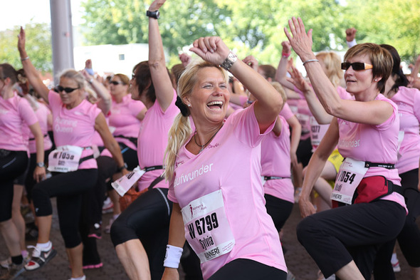 Womens Village beim Womens Run Kln 2012 - Bilder