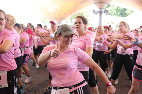 Womens Village beim Womens Run Kln 2012 - Bilder