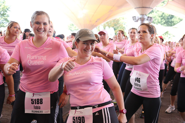 Womens Village beim Womens Run Kln 2012 - Bilder