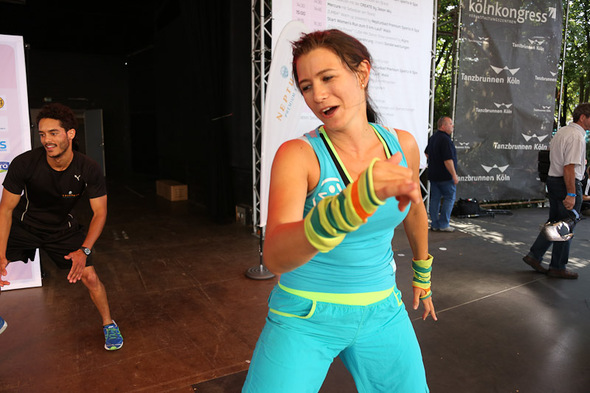 Womens Village beim Womens Run Kln 2012 - Bilder