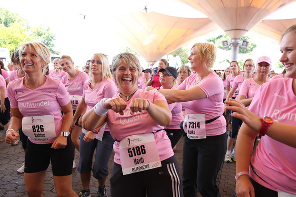 Womens Village beim Womens Run Kln 2012 - Bilder