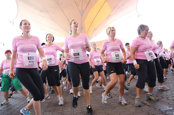 Womens Village beim Womens Run Kln 2012 - Bilder