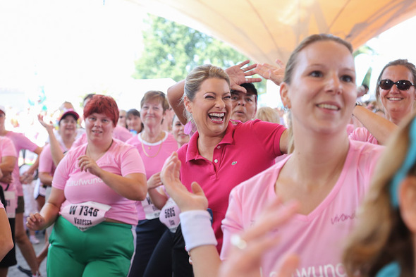 Womens Village beim Womens Run Kln 2012 - Bilder