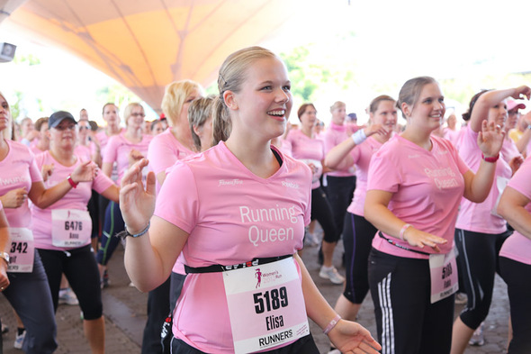 Womens Village beim Womens Run Kln 2012 - Bilder