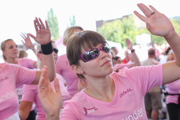 Womens Village beim Womens Run Kln 2012 - Bilder