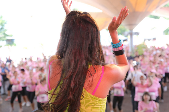 Womens Village beim Womens Run Kln 2012 - Bilder