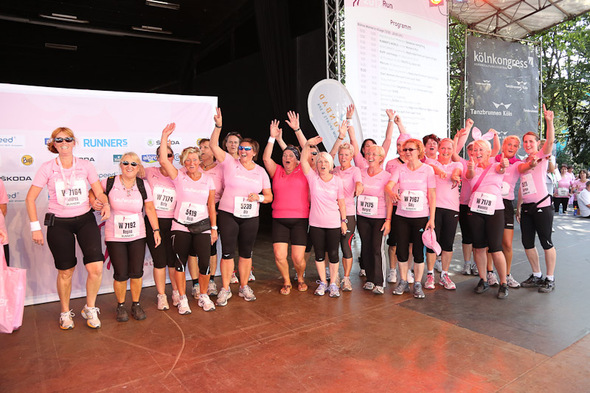 Womens Village beim Womens Run Kln 2012 - Bilder