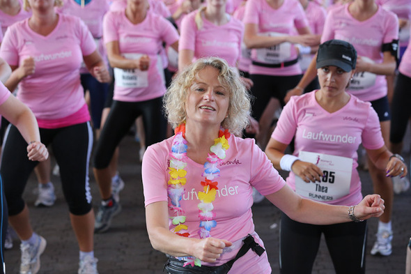 Womens Village beim Womens Run Kln 2012 - Bilder