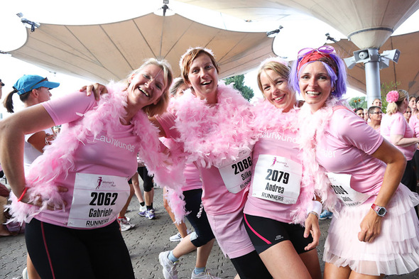 Womens Village beim Womens Run Kln 2012 - Bilder