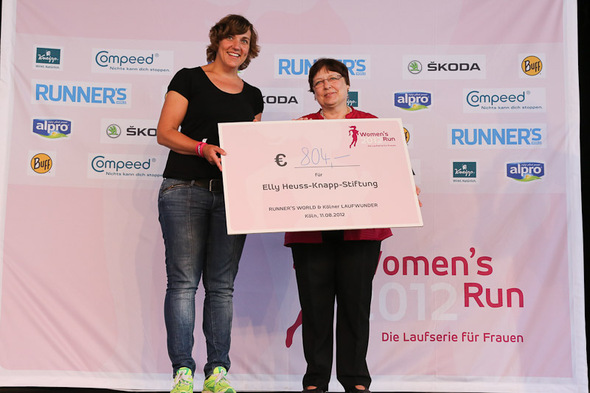Womens Village beim Womens Run Kln 2012 - Bilder