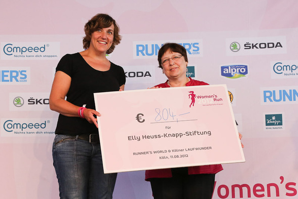 Womens Village beim Womens Run Kln 2012 - Bilder