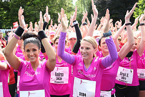 Ingalena Heuck und Anja Polzer am Start