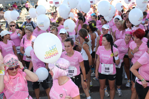 Women's Run Mnchen 2011  Die Lufe