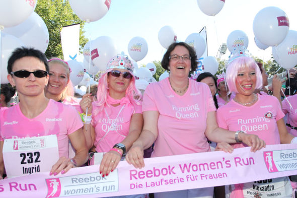 Women's Run Mnchen 2011  Die Lufe