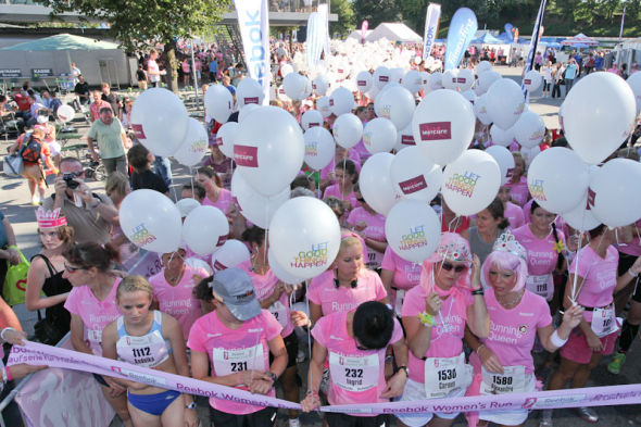 Women's Run Mnchen 2011  Die Lufe
