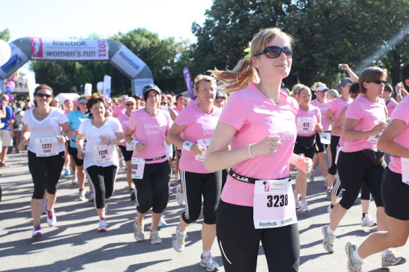 Women's Run Mnchen 2011  Die Lufe