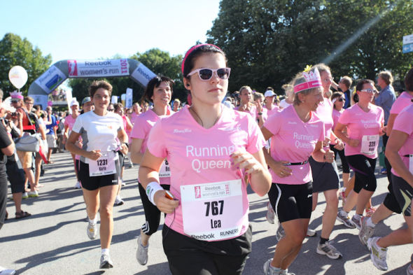 Women's Run Mnchen 2011  Die Lufe