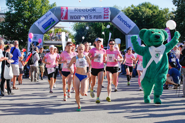Women's Run Mnchen 2011  Die Lufe