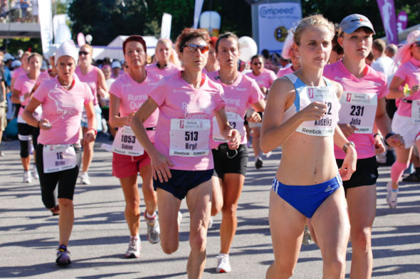 Women's Run Mnchen 2011  Die Lufe