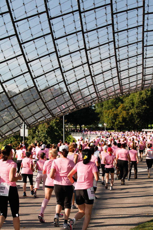 Women's Run Mnchen 2011  Die Lufe
