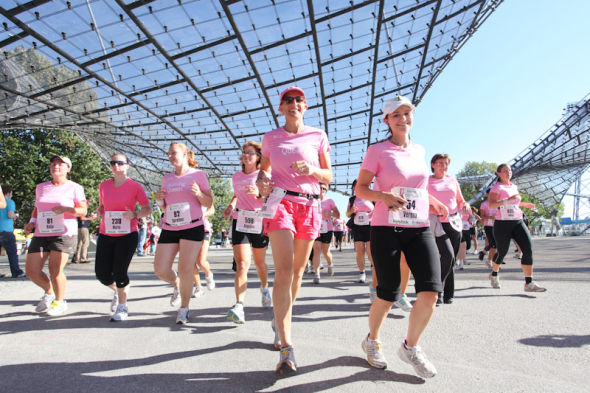 Women's Run Mnchen 2011  Die Lufe