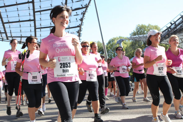 Women's Run Mnchen 2011  Die Lufe