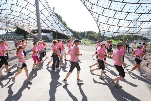 Women's Run Mnchen 2011  Die Lufe