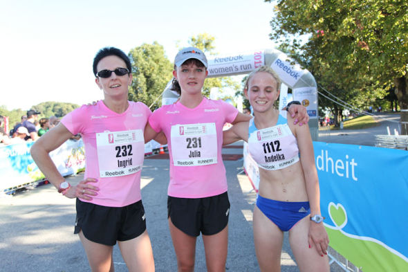 Women's Run Mnchen 2011  Die Lufe