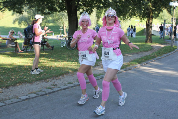 Women's Run Mnchen 2011  Die Lufe