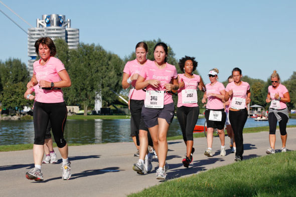 Women's Run Mnchen 2011  Die Lufe