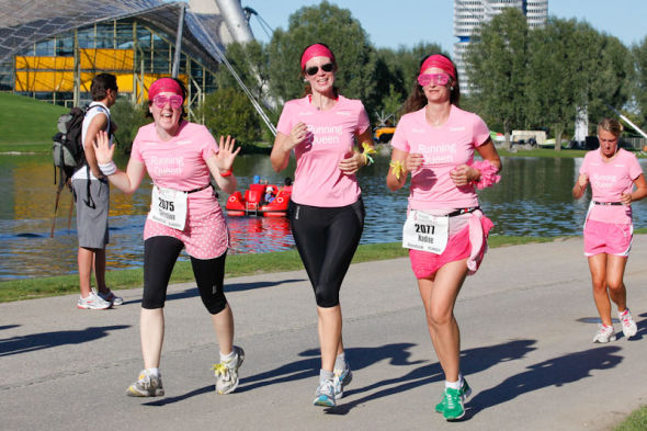 Women's Run Mnchen 2011  Die Lufe