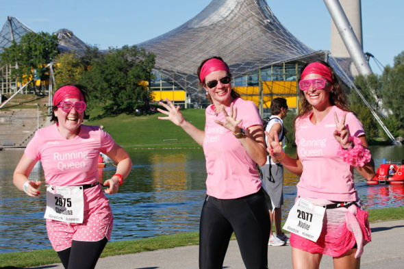 Women's Run Mnchen 2011  Die Lufe