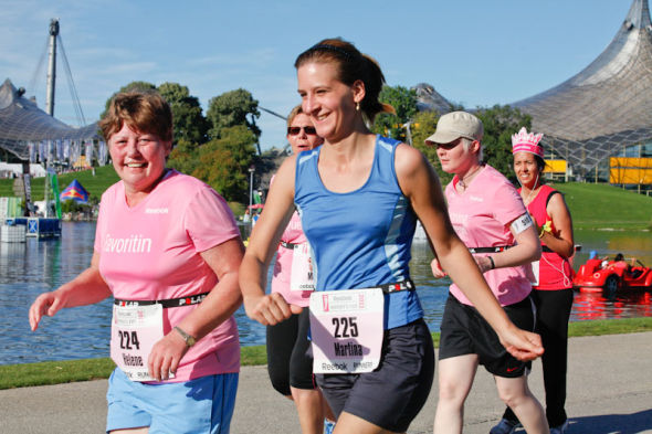 Women's Run Mnchen 2011  Die Lufe