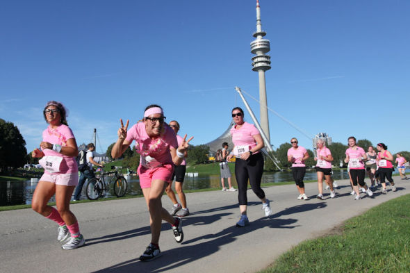Women's Run Mnchen 2011  Die Lufe